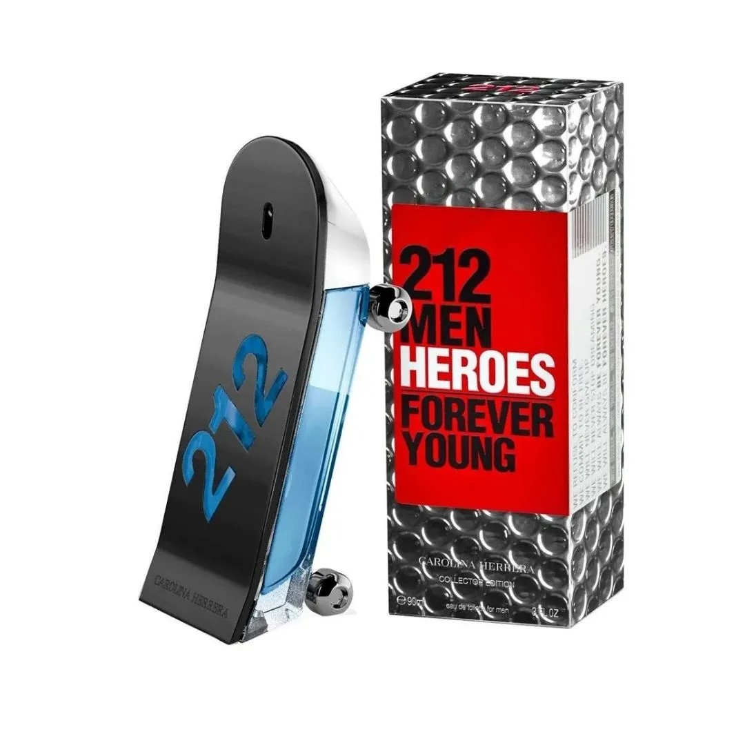 Perfume Carolina Herrera 212 Heroes Collector Edition EDT Hombre 90ml Perfume Carolina Herrera 212 Heroes Collector Edition EDT Hombre 90ml