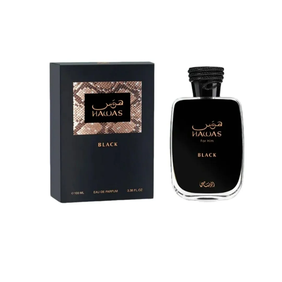 Perfume Rasasi Hawas Black Edp Hombre 100ml Perfume Rasasi Hawas Black Edp Hombre 100ml