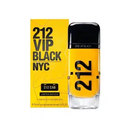 Perfume Carolina Herrera 212 Vip Black Cab 100ml Hombre